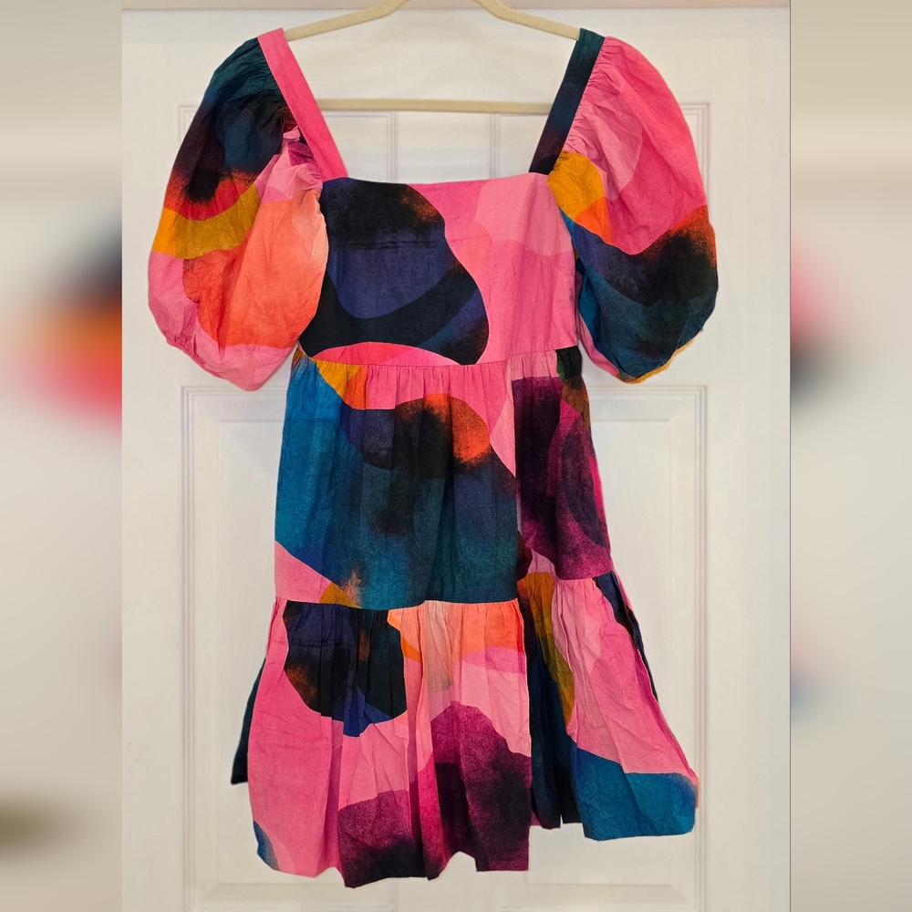 Oliphant Vibrant Pink and Blue Garment